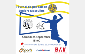 Tournoi pré-saison Seniors Départementale