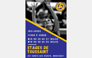 Stage Toussaint M18