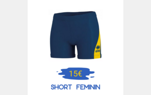 SHORT FEMININ